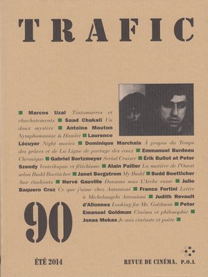 cover image of Trafic n° 90 (Été 2014)